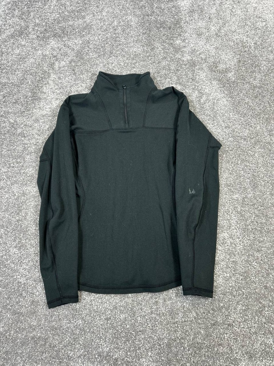 Vintage Arc'Teryx Sweater Womens Xs Black Quarter Zip * | eBay