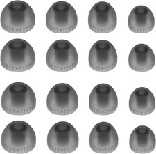 SG Store 8 Pair Silicone Earplugs In-Ear Headphones Eartips Replacement Earbu...