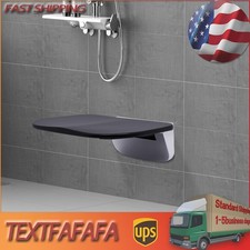 14" Folding Shower Seat Wall Mounted Bench Modern Bathroom Shower Stool 440lbs