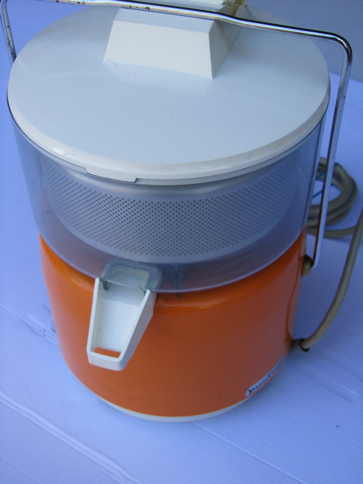 Centrifuga Moulinex Arancione Vintage in buono stato