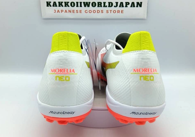 Mizuno Morelia Sala 海外限定カラー MIZUNO Futsal Shoes MORELIA NEO SALA β JAPAN TF White/Orange