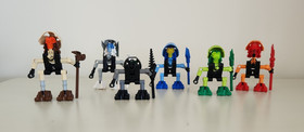 LEGO Bionicle Lot Turaga 2001 All 6 Village Elders of Mata Nui &nbsp;(8540 8545)