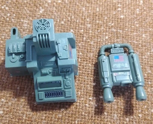 Vintage GI Joe 1988 Mail In Starduster Jetpack Backpack & Station Accessories