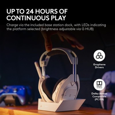 A50 X LIGHTSPEED Wireless Gaming Headset + Base | eBay