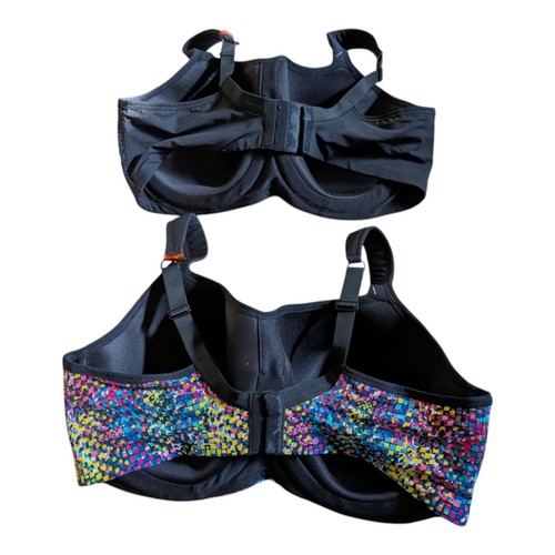 New Panache Power Wired Size 38G Sports Bra 5021 Lot of 2 Max Support - Picture 3 of 12