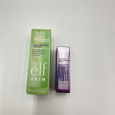 e.l.f Acne Clarifying Cleanser 1.014FLOZ  Advanced Night Retinoid Serum Mini