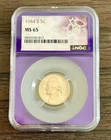 Photo of a 1944-S Jefferson Nickel from an eBay listing that sold on Jul 14, 2026