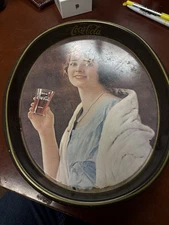1920 Era Coca-Cola Serving Plater 