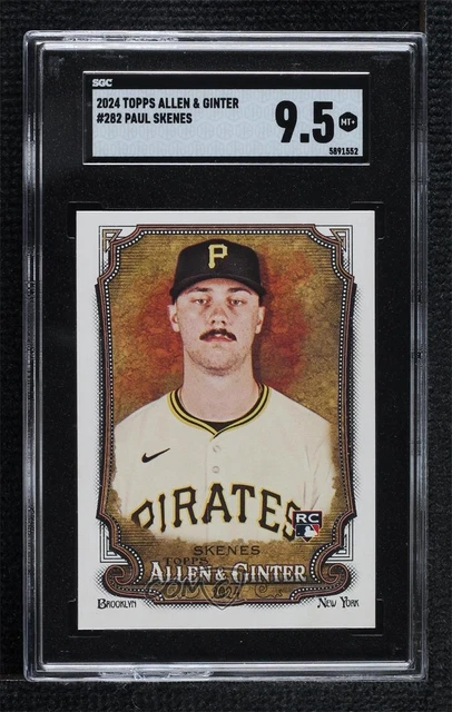 2024 Topps Allen & Ginter Paul Skenes #282 SGC 9.5 Mint+ Rookie RC