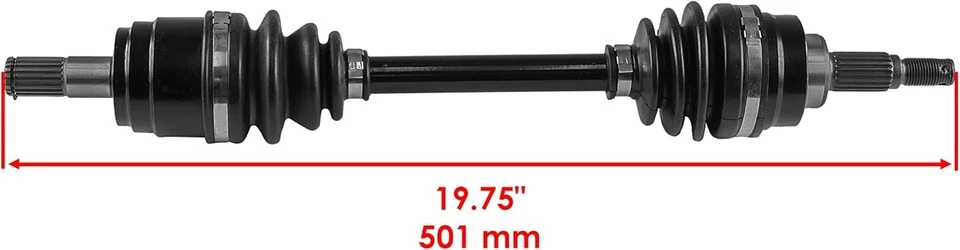 Front Left And Right Cv Joint Axle Compatible with Honda Trx500Fm Foreman 500... - image 2 of 4