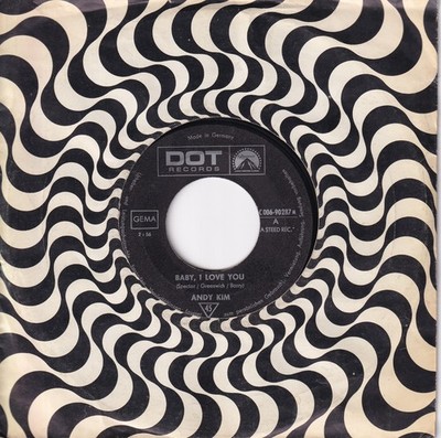 -1650- Andy Kim - Baby, I Love You -7''-Single- vg+