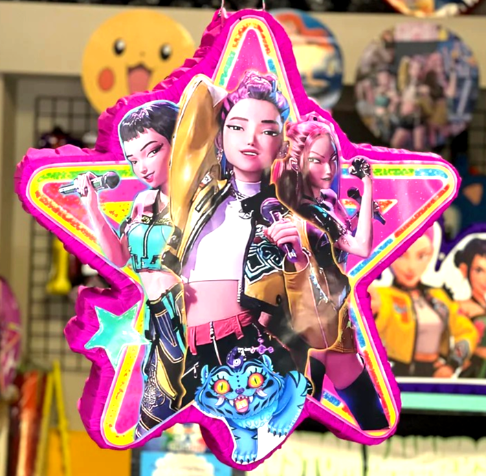Kpop Demon Hunters Handmade Birthday Piñata 29