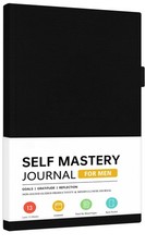 Gratitude Journal for Men, Self Mastery Daily Planner, Motivational Notebook