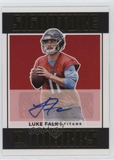 2018 Panini Donruss Signature Marks Luke Falk #SM-LF Rookie Auto RC