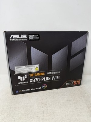 Asus TUF GAMING X870-PLUS WIFI Gaming Desktop Motherboard - AMD X870 Chipset