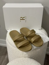 The Row Foam Sandal in Rubber – Beige – Size EU 38 / US 8 / UK 5