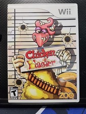 Chicken Blaster (Nintendo Wii, 2009) Videogame  Fully Tested No Manual