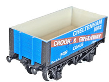 Hornby R024 1:76 Scale OO Gauge Crook Greenway Open Wagon Cheltenham Wagon Boxed