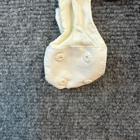 Vintage Victoria&rsquo;s Secret Lace Teddy Bodysuit Cream Spaghetti Strap Size L