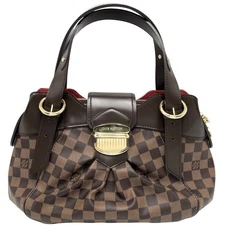 Big Sale LOUIS VUITTON Handbag Sistina PM Tote Bag Shoulder N41542 Damier Canvas