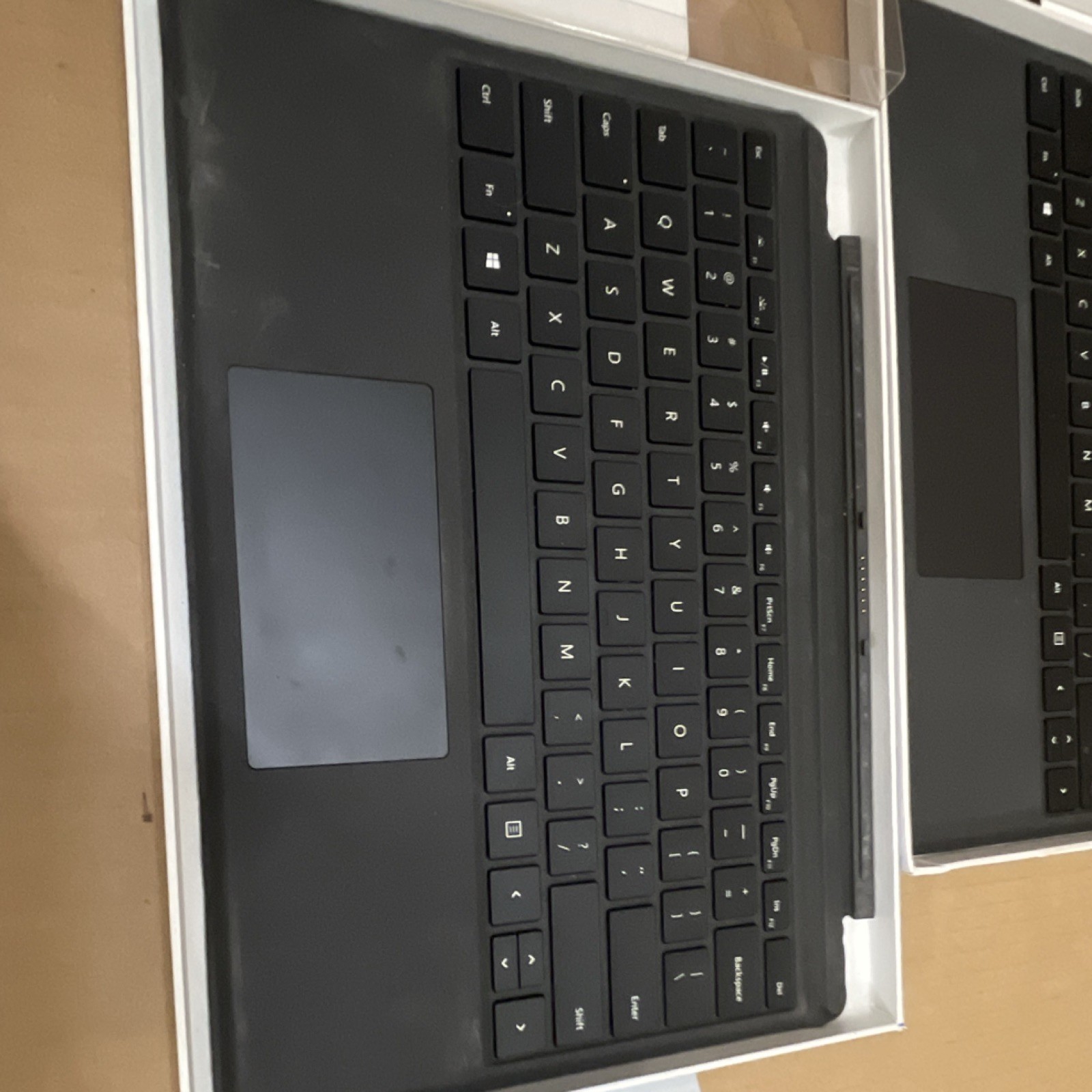 Microsoft Surface Pro 4 Type Cover Black Backlit Keys Touchp