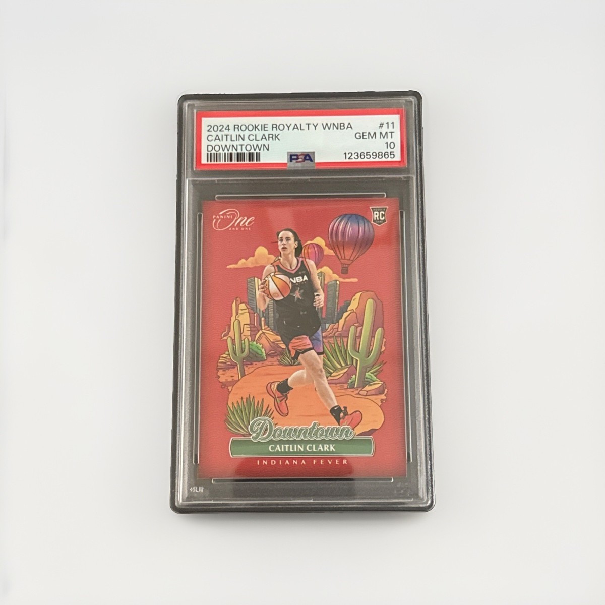 2024 Panini WNBA Rookie Royalty Caitlin Clark Downtown SP RC #11