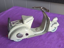 Vintage La Hotte St Nicolas 8" Vintage Tin Toy Scooter Vespa Brevete 84 BY 76.