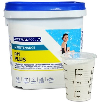 pH Plus - Heber Granulat 5,0 kg Schnelllöslich Astralpool für Swimmingpool