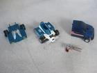 Vintage 1984 Transformers G1 Autobots Cars Pieces Lot Mirage & Skids for Parts