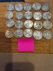 Walking Liberty Half Dollar Lot #126 Lot Of 20 1943 90% silver ($10 face)