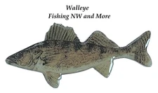 Walleye Hat or Lapel Pin - Freshwater Series