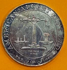 Vintage American Argent Mint 1 oz .999 Fine Silver Round - World Trade Silver