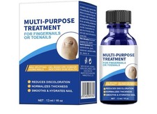 Medicated Nail Treatment Solution Reduces Discoloration Hydrates 13ml
