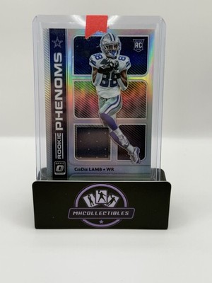 2020 Panini Donruss Optic - Rookie Phenoms CeeDee Lamb #RP-6 (MEM, RC)