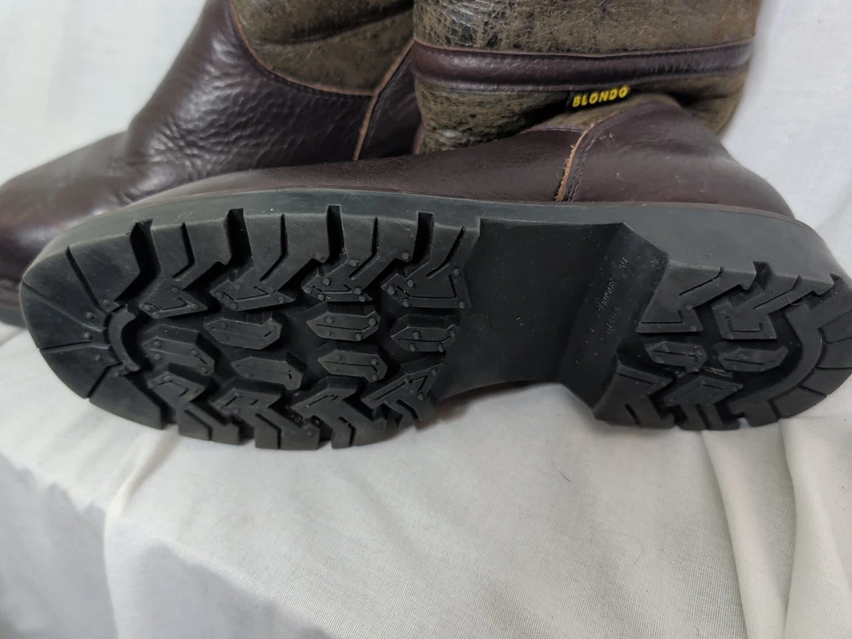 Botas Rubias Para Mujer 7.5 B Forradas en Piel de Oveja Impermeables Invierno Nieve Canadá Marrón  Foto 2 de 4