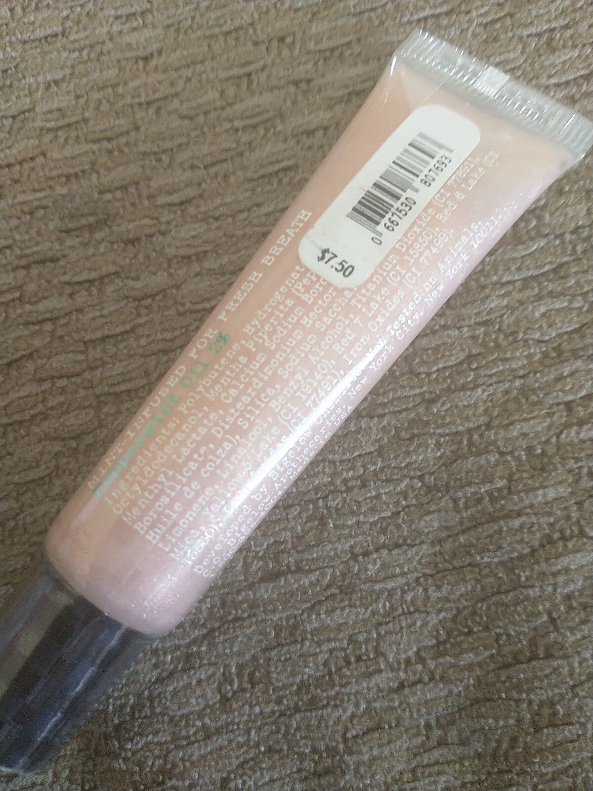 Bath & Body Works Bigelow Pearl Mint 1647 Gloss Lip Shimmer Tint Mentha