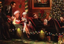 Merry Christmas Stars Funny Nobleworks Christmas Card