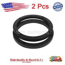 1 Pair 6.5" Plastic 1/2" Speaker Spacer Rings Subwoofer Custom Mounting Adapter