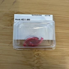 Lot of 2 Colored Phonak Hooks  HE11 680 (with filter) PINK