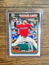 2024 Topps Series 1 Gavin Williams ROOKIE CARD #242 (RC) Guardians