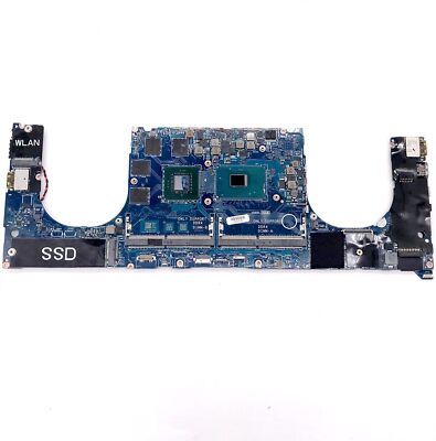 0YH90J Dell XPS 9560 Laptop Motherboard w/ i7-7700HQ 2.80GHz GTX1050 4GB YH90J