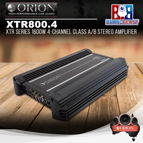 4-Channel Class A/B Stereo Amplifier | eBay