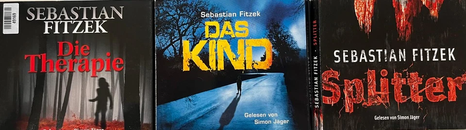 Sammlung - Die Therapie, Das Kind & Splitter von Sebastian Fitzek | Hörbuch - Bild 1 von 1