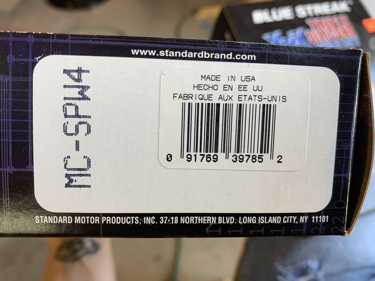 STANDARD MOTOR PRODUCTS BLUE STREAK SILICONE WIRE SET MC-SPW4