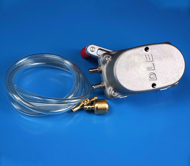 DLE High Flow Metal Gear Hand crank Fuel Pump for RC Gas Engine