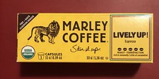 Marley Coffee Lively Up! Espresso Pieczeń Opakowanie 3 filiżanek kapsułkowych. Wygasły 2016