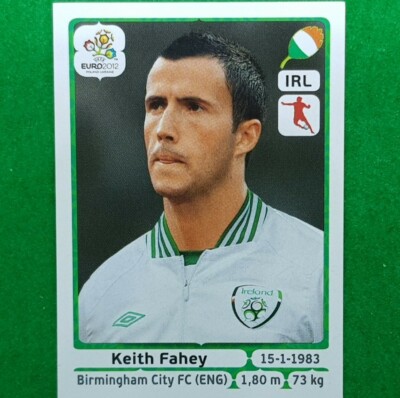 ALBUM CALCIATORI PANINI Europa 88 num 185 scudetto badge Ireland nuova