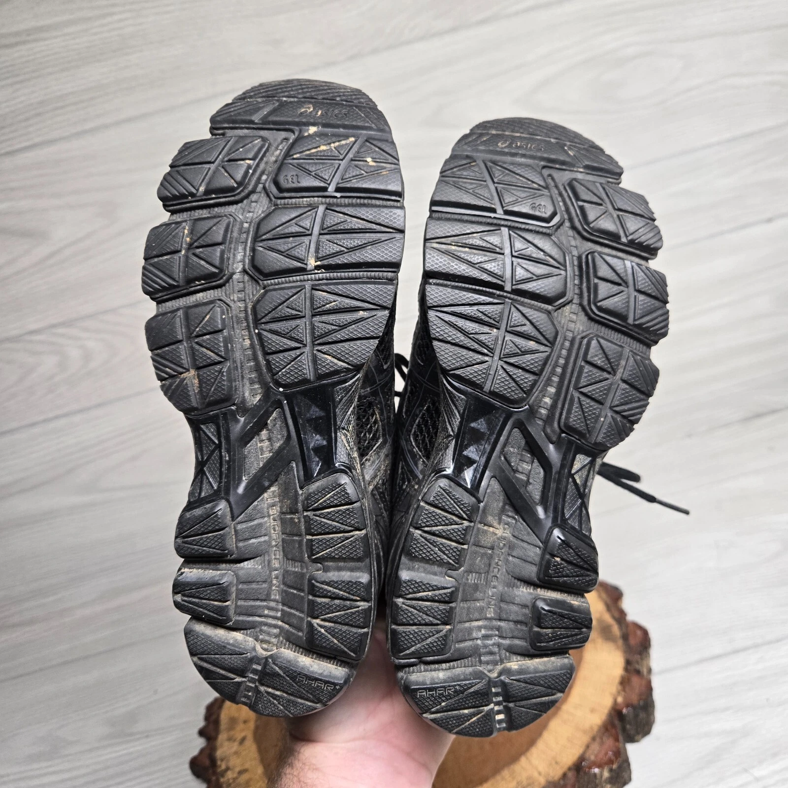 Scarpe Asics Gel Excite 4 nere sneakers donna 7 5 maglia bassa running comode