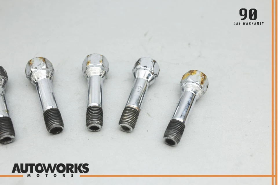 03-13 Maserati Quattroporte M139 Juego de terminales de llanta delantera trasera izquierda derecha OEM Foto 4 de 4