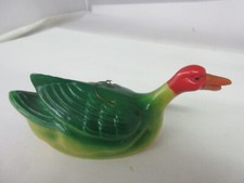 VINTAGE CELLULOID DUCK ORNAMENT EXCELLENT CONDITION COLLECTIBLE M-771
